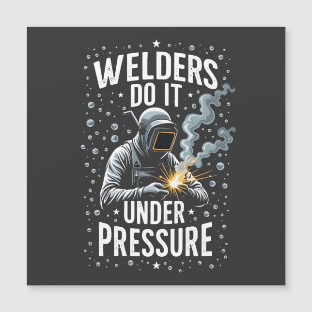 Lassers doen het onder druk Zee Welder Worker (Voorkant)
