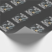 Lassers doen het onder druk Zee Welder Worker Cadeaupapier (Hoek)