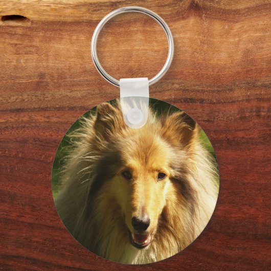 Lassie Collie Sleutelhanger (Voorkant)