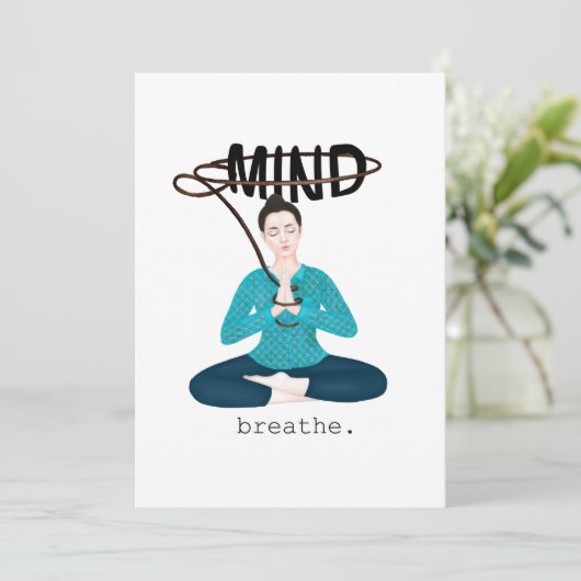 lasso bedankkaart (Staand voorkant)