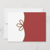 Lasso Cowgirl Birthday Kaart (Achterkant)