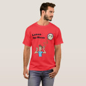 Lasso de maan t-shirt (Voorkant volledig)
