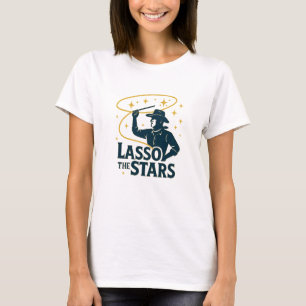 Lasso de Sterren Midnight Cowboy Grafisch T-shirt