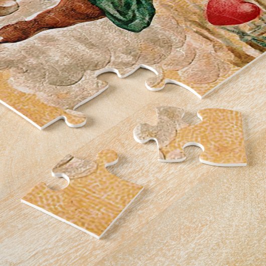 Lasso mijn hart  Valentijn Legpuzzel (Zijkant)