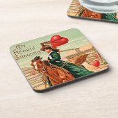 Lasso mijn hart Valentijn Onderzetter (Linkerzijde)