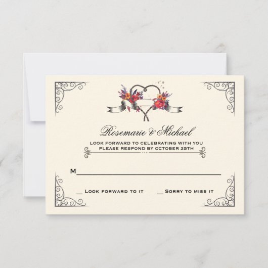 Lasso rond mijn hartkaart kaart (Voorkant)