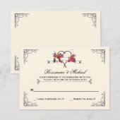 Lasso rond mijn hartkaart kaart (Voorkant / Achterkant)