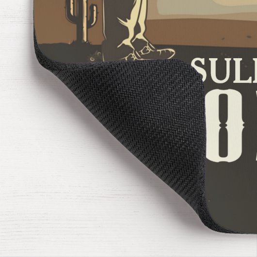 Lasso Roping Roundup ADD NAME Western Rodeo Show Muismat (Hoek)