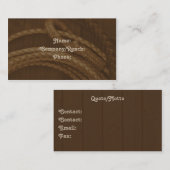 Lasso Western Visitekaartje (Voorkant / Achterkant)