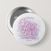 Last Blast Disco Bachelorette ID928 Button (Voorkant /achterkant)
