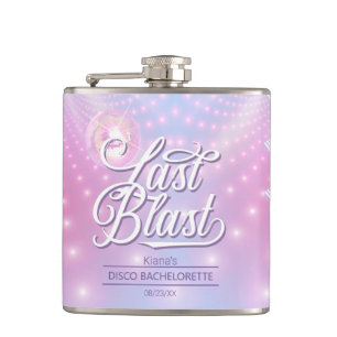 Last Blast Disco Bachelorette ID928 Flask Heupfles