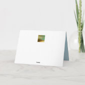 Last Christmas Feestdagen Kaart (Achterkant)