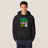 Last Day Of School No Prob Llama Alpaca Teacher Ki Hoodie (Voorkant volledig)