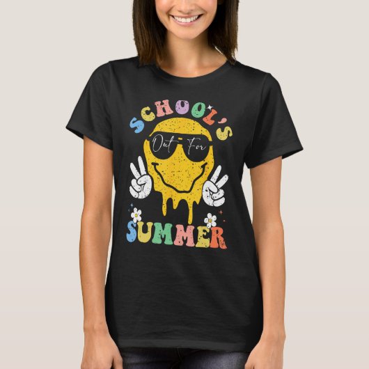 Last Day of School's Out For Summer Vacation Teach T-shirt (Voorkant)