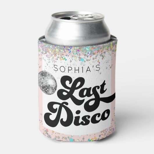 Last Disco Bachelorette Koelbox Blikjeskoeler (Blikje Voorkant)