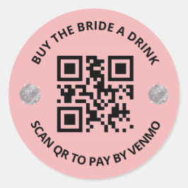 Last Disco Bachelorette QR/Venmo Sticker