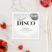 Last Disco Glitz & Glam Bachelorette Party Servet (Insitu)