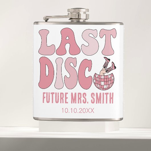 Last Disco Nashville Bachelorette Party Bride Heupfles