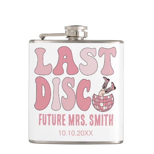 Last Disco Nashville Bachelorette Party Bride Heupfles (Voorkant)