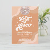 Last Disco Retro 70 Bachelorette Weekend Itinerary Kaart (Staand voorkant)