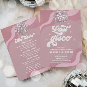 Last Disco Retro 70 Bachelorette Weekend Itinerary Kaart