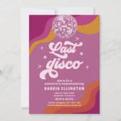 Last Disco Retro 70 Bachelorette Weekend Itinerary Kaart (Voorkant)