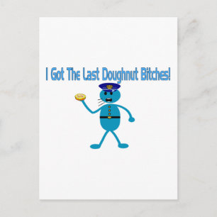 Last Doughnut Briefkaart