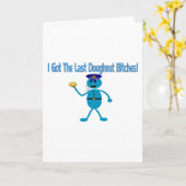 Last Doughnut Kaart (Gele Bloem)