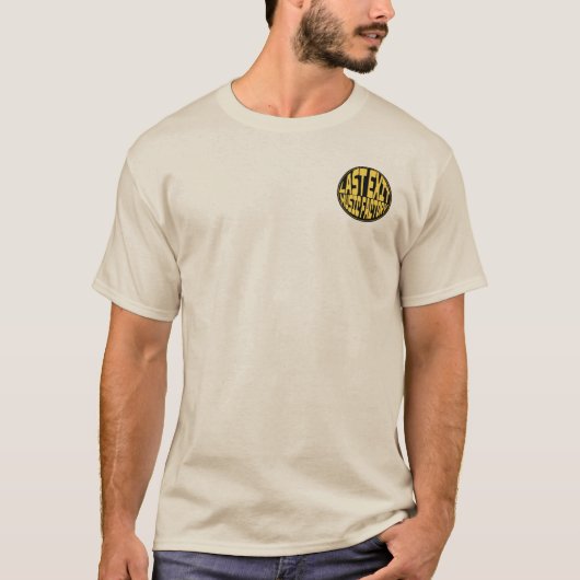 Last Exit Music Factory- Cirkel logo T-Shirt (Voorkant)