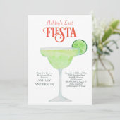 Last Fiesta Margarita Bachelorette Party Kaart (Staand voorkant)