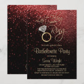 Last Fling Before the Ring Bachelorette Red Kaart (Voorkant / Achterkant)