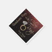 Last Fling Before the Ring Bachelorette Red Servet (Hoek)