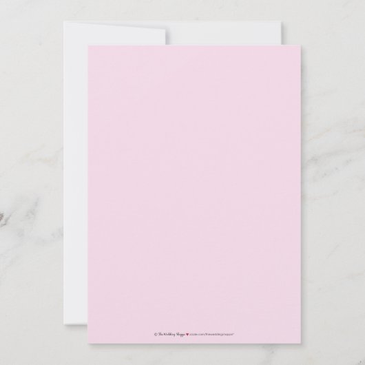 Last Fling Zebra Bachelorette Invitation (fuschia) Kaart (Achterkant)