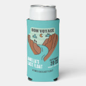 Last Float Bachelorette Party Weekend Can Cooler (Seltzer Voorkant)