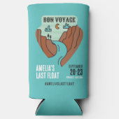 Last Float Bachelorette Party Weekend Can Cooler (Voorkant)