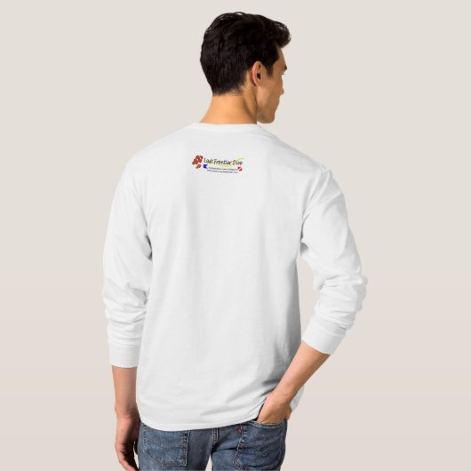 Last Frontier Shop Logo T-shirt (Achterkant volledig)