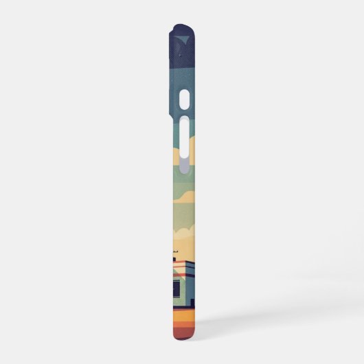 Last Gas Stop iPhone 16 Hoesje (Linkerkant)