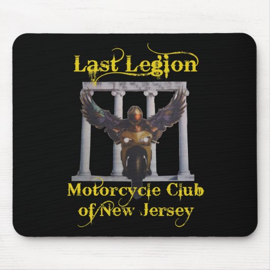 Last Legion Motorcycle Club of N.J. Mousepad Muismat (Voorkant)
