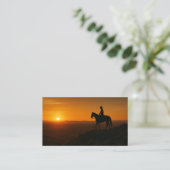 Last Light Wedding Invitation - Epic Panoramic  Informatiekaartje (Staand voorkant)