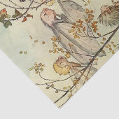 “Last met de Wind” van A Duncan Carse Tissuepapier (Detail)