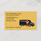 Last Mile Local Delivery Service Visitekaartje (Voorkant)
