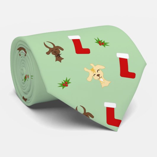 Last-Minute Gift Alert: Festive Goat Pattern Tie Stropdas (Opgerold)