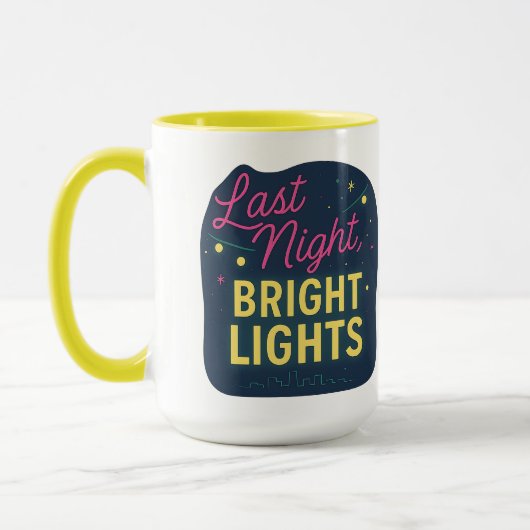 Last Night, Bright Lights | Halloween Gifts Mok (Links)
