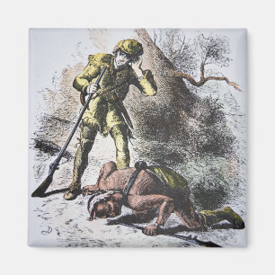 "Last of the Mohicans" van James Fenimore Cooper ( Magneet