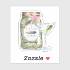 Last Pickle Social Club | Meisjesuitgansfeest Sticker