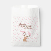 Last Ride Bachelorette Party Bedankzakje (Voorkant)