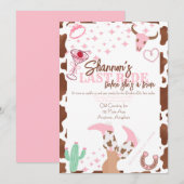 Last Ride Bachelorette Party Kaart (Voorkant / Achterkant)