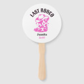 last rodeo bachelorette party handwaaier (Voorkant)