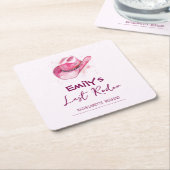 Last Rodeo Bachelorette Weekend | Roze Onderzetter (Schuin)