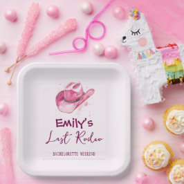 Last Rodeo Bachelorette Weekend | Roze Papieren Bo Bordje